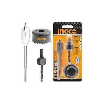 Ingco AKHS302 3pcs Lock Installation Hole Saw Set - KHM Megatools Corp. Ingco AKHS302 3pcs Lock Installation Hole Saw Set - KHM Megatools Corp.